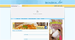 Desktop Screenshot of bichlbaeck.at