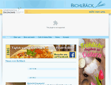 Tablet Screenshot of bichlbaeck.at